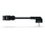 pre-assembled adapter cable Eca Socket/SCHUKO plug black thumbnail 2