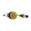 Indicator light, Flat, Cable (black) with M12A plug, 4 pole, 0.5 m, Lens yellow, LED white, 24 V AC/DC thumbnail 10