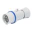 STRAIGHT PLUG HP - IP44/IP54 - 3P+N+E 32A 200-250V 50/60HZ - BLUE - 9H -  FAST WIRING thumbnail 2