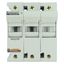 Fuse-holder, low voltage, 30 A, AC 600 V, DC 600 V, UL Class J, 98 x 72 x 117 mm, 3P, UL, CSA thumbnail 21