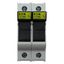 Fuse-holder, LV, 32 A, DC 1000 V, 10 x 38 mm, gPV, 2P, UL, IEC, DIN rail mount thumbnail 16
