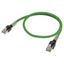 Ethernet patch cable, S/FTP, Cat.5, PUR (Green), 5 m XS6W0020A thumbnail 1