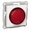 Exxact indication sign "UPPTAGET" 24V red lense white thumbnail 2