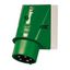 Wall mount. inlet 16A5p10h>50-500V, IP44 thumbnail 1