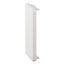 OptiLine 45 - stop end - 140 x 55 mm - PC/ABS - polar white thumbnail 3