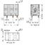 PCB terminal block 6 mm² Pin spacing 12.5 mm gray thumbnail 3