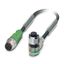 SAC-4P-M12MS/0,6-PUR/M12FR-3L - Sensor/actuator cable thumbnail 3