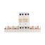 Phase busbar, 4-phases, 16qmm, fork connector+pin, 1m thumbnail 8