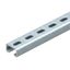 MS5030P0300FT Profile rail perforated, slot 22mm 300x50x30 thumbnail 1
