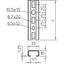 CML3518P2000A2 Profile rail perforated, slot 17mm 2000x35x18 thumbnail 2