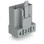 Plug for PCBs straight 4-pole gray thumbnail 2