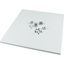 Snap-on cover, closed, HxW=650x1100mm, grey thumbnail 4