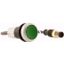 Pushbutton, classic, flat, maintained, 1 N/O, green, cable (black) with m12a plug, 4 pole, 0.2 m thumbnail 4