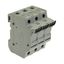 Fuse-holder, LV, 30 A, AC 600 V, 10 x 38 mm, CC, 3P, UL, DIN rail mount thumbnail 42