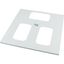 Top plate, F3A-flanges XF, for, WxD=1200x800mm, IP55, grey thumbnail 3