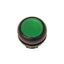 Pushbutton, RMQ-Titan, Flat, momentary, green, Blank, Bezel: black thumbnail 1