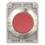 Pushbutton, RMQ-Titan, flat, maintained, red, blank, Front ring stainless steel thumbnail 4