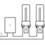 Compact Fluorescent Lamp Osram DULUX® S 9W/840 4000K G23 thumbnail 10