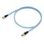 DeviceNet vibration-resistant thin cable, straight M12 connectors (1 m thumbnail 2