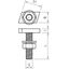 ACMHB M10x60 A4 Hammerhead screw for profile rails, medium M10x60mm thumbnail 2
