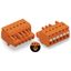 1-conductor female connector push-button Push-in CAGE CLAMP® orange thumbnail 3