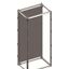 3/10RG6 Switchgear cabinet, Field width: 3, Rows: 14, 2213 mm x 864 mm x 625 mm, Grounded (Class I), Maximum IP54 thumbnail 1