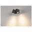 HELIA WALL LED 2x8W, 3000K, IP55, sandy anthracite,downlight thumbnail 4
