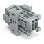 1-conductor male connector CAGE CLAMP® 4 mm² gray thumbnail 1