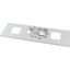 Front cover, +mounting kit, for meter 2x72 +2S, HxW=150 B=600mm, grey thumbnail 4