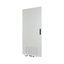 Section door, ventilated IP42, hinges left, HxW = 1800 x 300mm, grey thumbnail 5