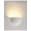 GL 101 E14 wall lamp, max. 40W, half round, white plaster thumbnail 1