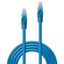 2m Cat.6 U/UTP Network Cable, Blue RJ45, M/M, 250MHz, CCA thumbnail 2