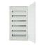 Complete flush-mounted flat distribution board, white, 24 SU per row, 6 rows, type C thumbnail 5