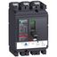 circuit breaker ComPact NSX160F, 36 KA at 415 VAC, TMD trip unit 80 A, 3 poles 3d thumbnail 1