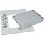 Mounting kit, IZM63, 3/4p, fixed/withdrawable, EVEN+OPPO, WxD=1350x800mm, grey thumbnail 4