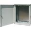 Surface-mount service distribution board with three-point turn-lock, mounting side panel, W = 800 mm, H = 1560 mm thumbnail 4