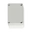 Enclosure ABS, grey cover, 130x95x65 mm, RAL7035 thumbnail 3