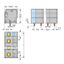 PCB terminal block 2.5 mm² Pin spacing 7.5 mm gray thumbnail 4