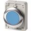 Pushbutton, RMQ-Titan, Flat, maintained, Blue, Blank, Metal bezel thumbnail 8