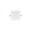 DURE 3 DOWNLIGHT 12W WW 230V 110DEG IP54 IK06 145X145X34 WHITE SQUARE INTEGRATED DRIVER thumbnail 5