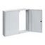 Wall-mounted frame 5A-24 with door, H=1195 W=1230 D=250 mm thumbnail 2