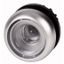 Pushbutton, RMQ-Titan, flush, momentary, Without button plate, Bezel: titanium thumbnail 1