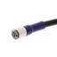 Sensor cable, M8 straight socket (female), 3-poles, PVC standard cable thumbnail 2