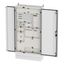Floor-standing distribution board EMC2 empty, IP55, protection class II, HxWxD=1850x1300x270mm, white (RAL 9016) thumbnail 12