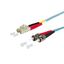 OpDAT patch cord LC-D/2xST OM3, 3.0 m thumbnail 1