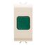 SINGLE INDICATOR LAMP - GREEN - 1 MODULE - IVORY - CHORUSMART thumbnail 2