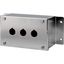 Surface mounting enclosure, stainless steel, 3 mounting locations thumbnail 3