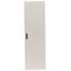 Metal door with 3 point clip down handle, for EP, IP55 HxW=1910x600+750mm thumbnail 1