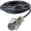 Proximity switch, E57P Performance Serie, 1 NC, 3-wire, 10 – 48 V DC, M18 x 1 mm, Sn= 5 mm, Flush, PNP, Stainless steel, 2 m connection cable thumbnail 1