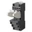 Socket, DIN rail/surface mounting, 31 mm, 8-pin, Push-in terminals thumbnail 2
